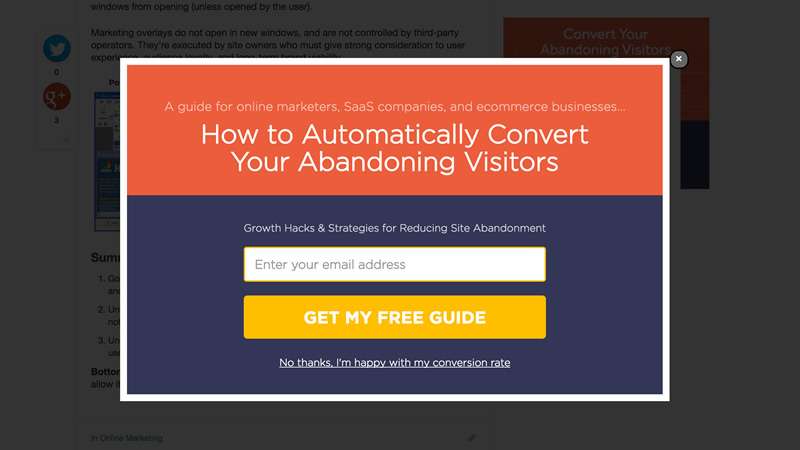 Vantagens e desvantagens do uso de pop-ups em seu site